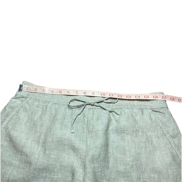 TOMMY BAHAMA Women's 5-Inch Palmbray High Rise Linen Easy Shorts Pull On Sz L - Picture 6 of 9
